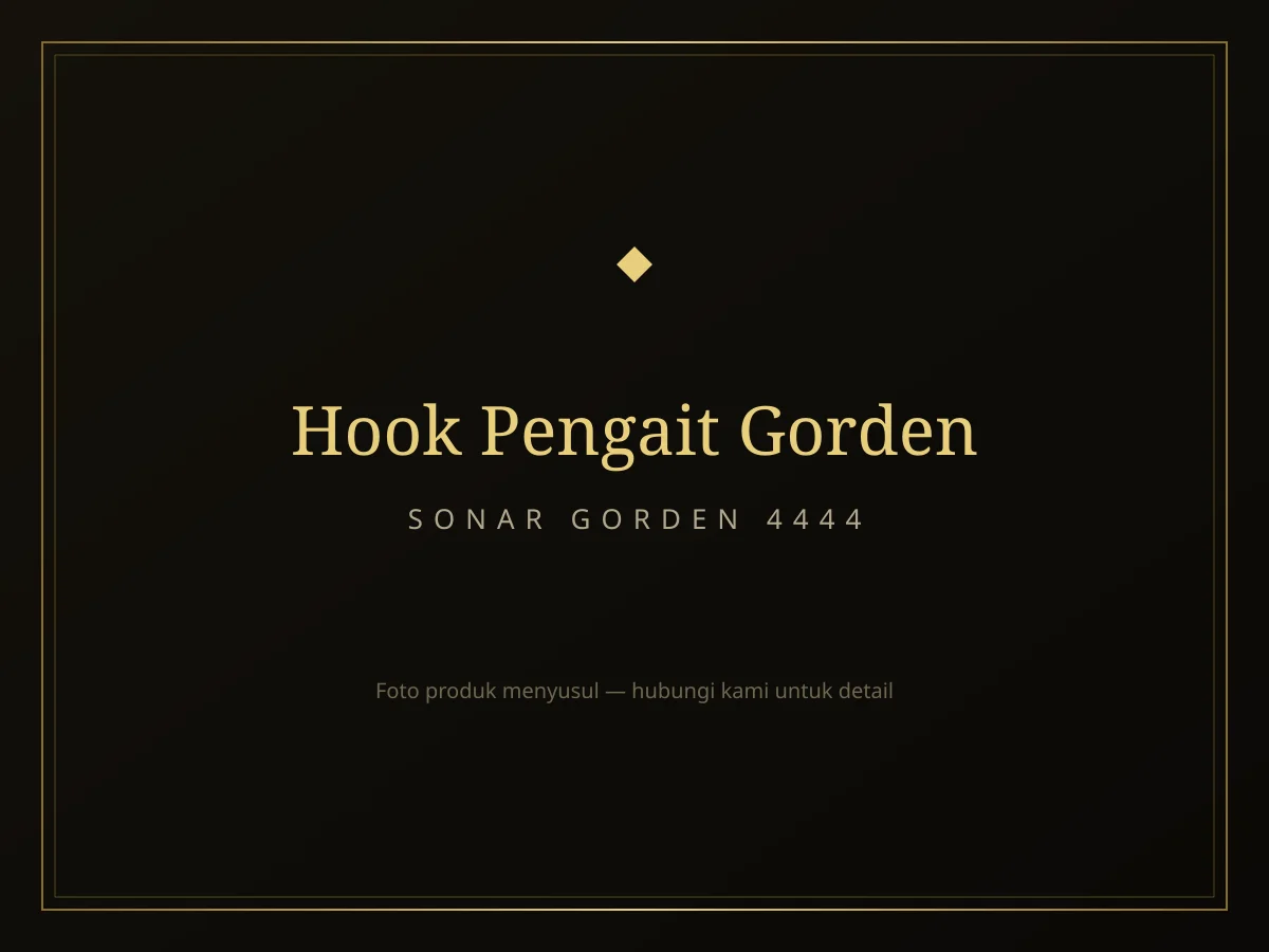 Hook & Pengait Gorden